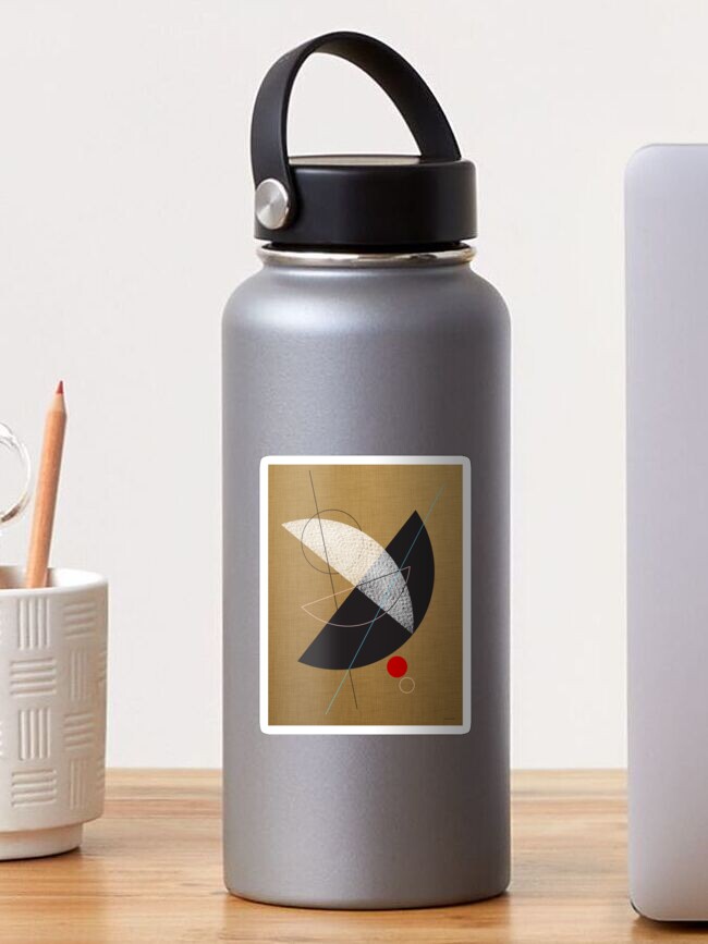 Thumbnail 1 of 3, Sticker, Bauhaus Composition I designed and sold by BLTV.