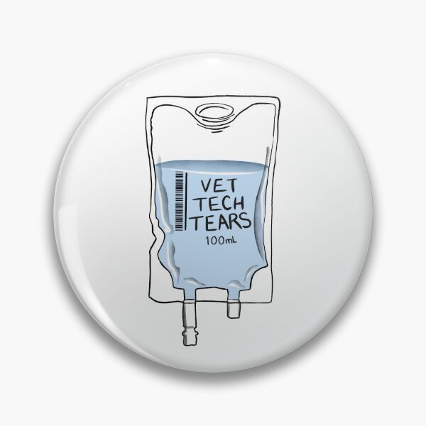 Item preview, Veterinary Tech - Funny Veterinary  tech tears 100ml intravenous serum designed and sold by tinypurpleland.