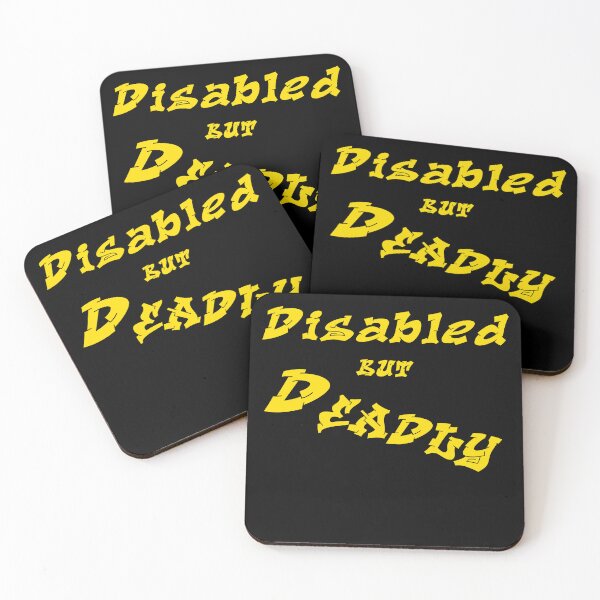 Item preview, Disabled But Deadly - Funny and True  designed and sold by aventi24.