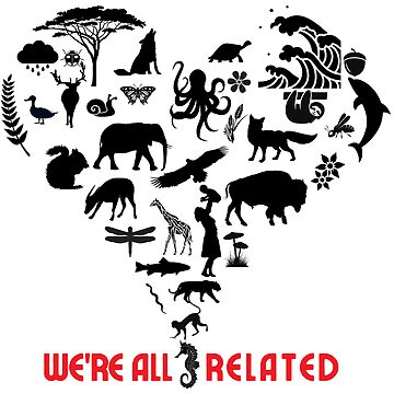 Vorschaubild zum Design Wir sind alle verbundene Herz-Collage von weRnature-earth