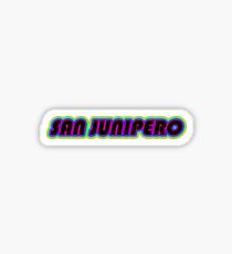San Junipero Sticker