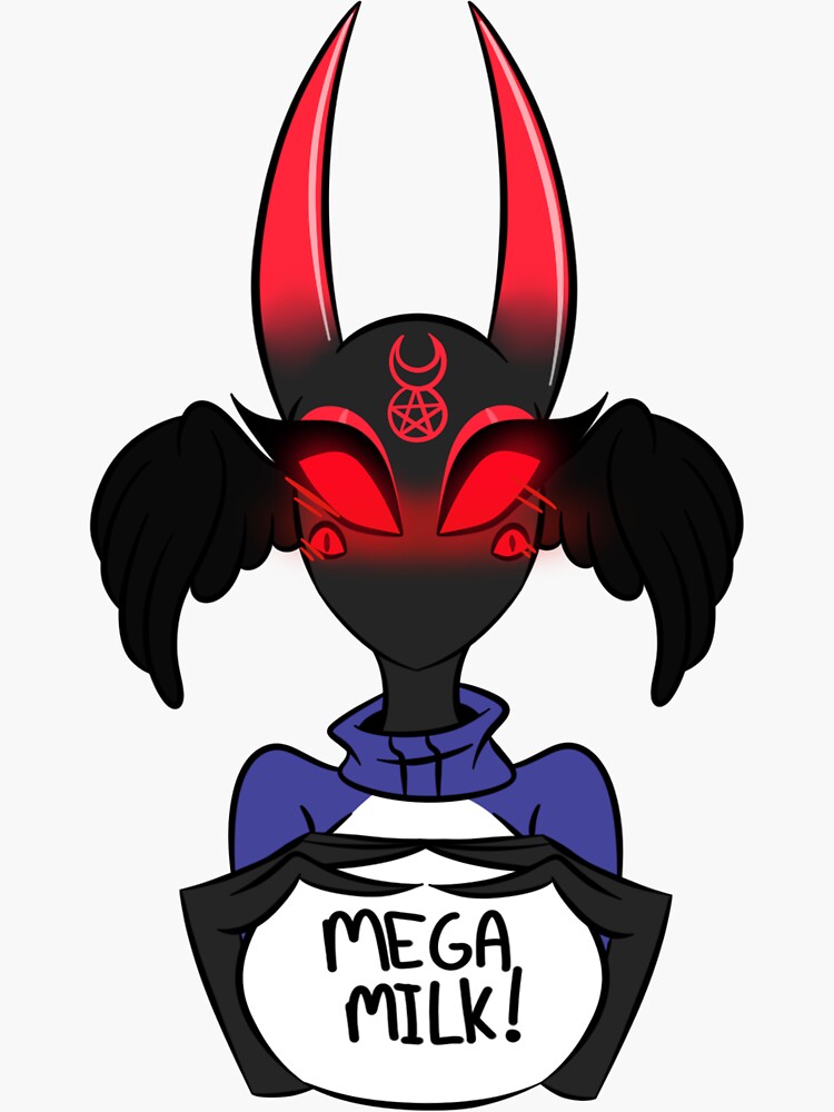  helluva boss satan fancharakter sticker von mochimunchii redbubble