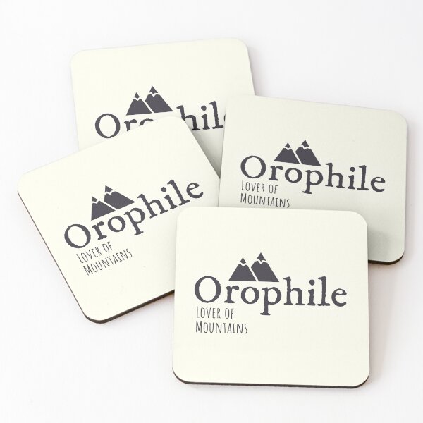 Item preview, Orophile, Lover of Mountains, for Outdoors Types, Hikers, Mountain Climbers designed and sold by IceCreamMuseum.