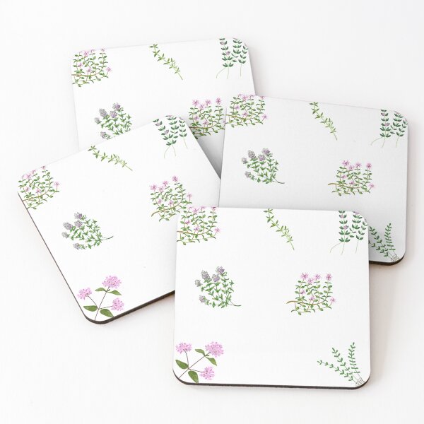 Item preview, Thyme Bunches and Flowers designed and sold by silviaol.