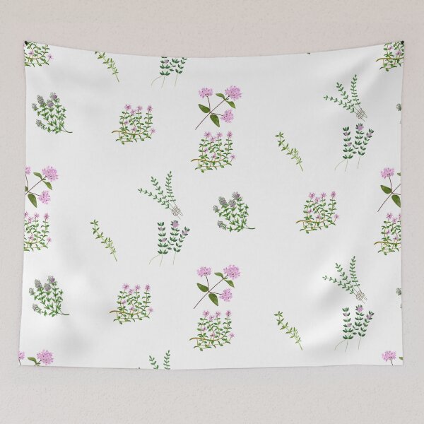 Item preview, Thyme Bunches and Flowers designed and sold by silviaol.