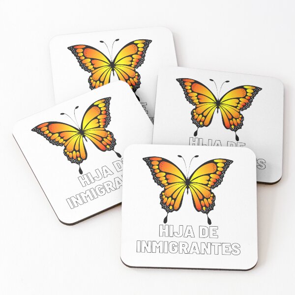 Item preview, Hija de Inmigrantes with Monarch Butterfly designed and sold by SMillustrations.