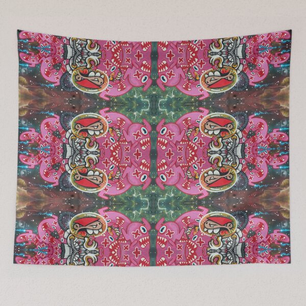Item preview, Graffiti Pattern - Space Monkey designed and sold by BullishGraphics.