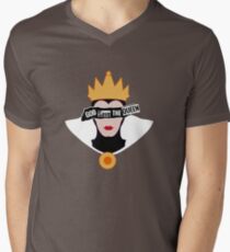 God save the Evil Queen Men's V-Neck T-Shirt