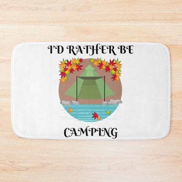 Item preview, Id Rather Be Camping designed and sold by RichTeeDesigns.