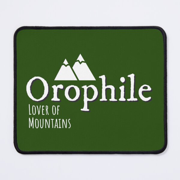 Item preview, Orophile, Lover of Mountains, for Outdoors Types, Hikers, Mountain Climbers designed and sold by IceCreamMuseum.