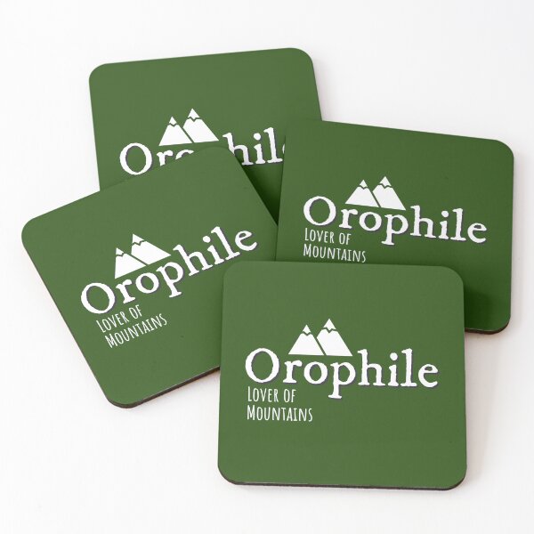 Item preview, Orophile, Lover of Mountains, for Outdoors Types, Hikers, Mountain Climbers designed and sold by IceCreamMuseum.