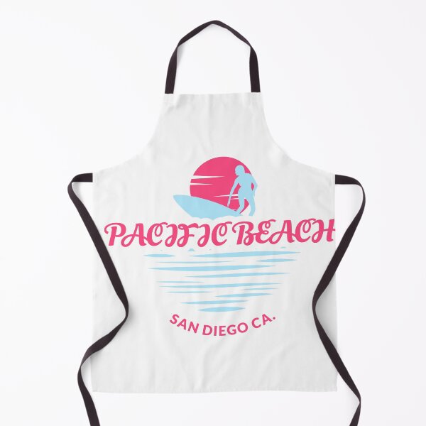Item preview, Pacific Beach San Diego California Retro Sunset Surfer designed and sold by Samsdesignshop.