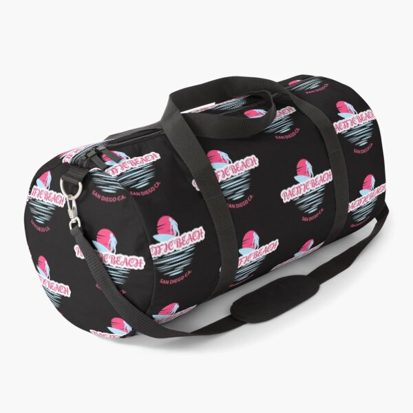 Item preview, Pacific Beach San Diego California Retro Sunset Surfer designed and sold by Samsdesignshop.