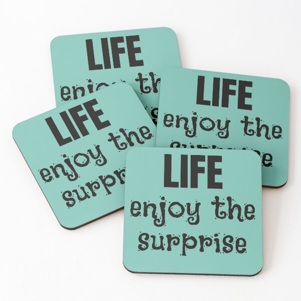 Item preview, Life - Enjoy The Surprise designed and sold by KeksWorkroom.