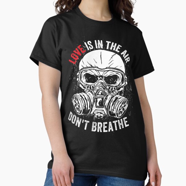 Artikel-Vorschau von Anti-Valentinstag-Liebe liegt in der Luft-Gasmaske lustig, designt und verkauft von retrodesigner14.