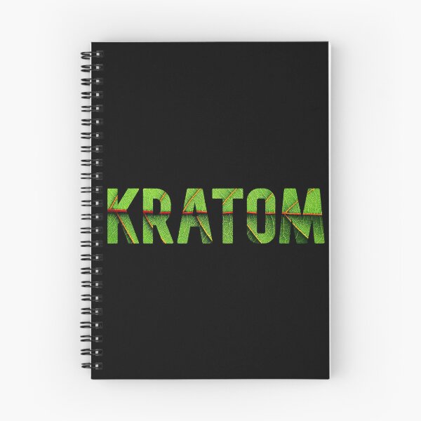 Item preview, leaf and veins typography - Simple Kratom designed and sold by V0L0S.