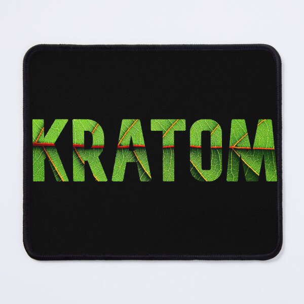 Item preview, leaf and veins typography - Simple Kratom designed and sold by V0L0S.
