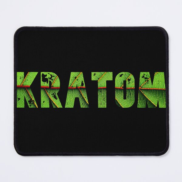 Item preview, ripped leaf and veins typography - Kratom designed and sold by V0L0S.