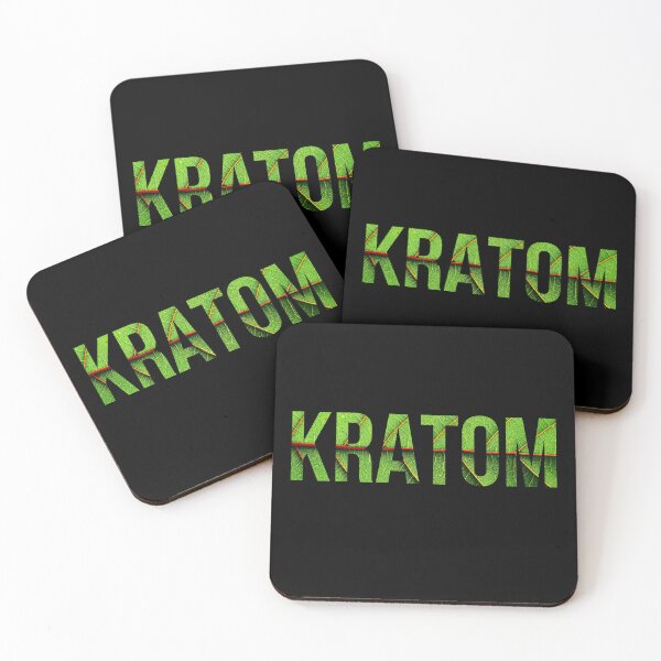 Item preview, minimalist leaf and veins typography - Kratom designed and sold by V0L0S.