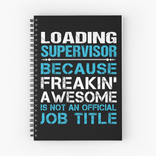 Item preview, Loading Supervisor T Shirt - Freaking Awesome Job Gift Item Tee designed and sold by oetate4774.