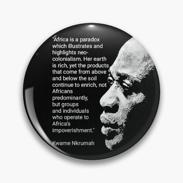 Artikelvorschau, Zitat von Kwame Nkrumah - Neokolonialismus in Afrika entworfen und verkauft von Tony Cisse.