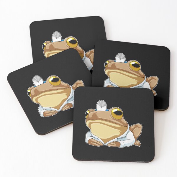 Item preview, Frog as Doctor with Doctor's coat designed and sold by Snabdesign84.
