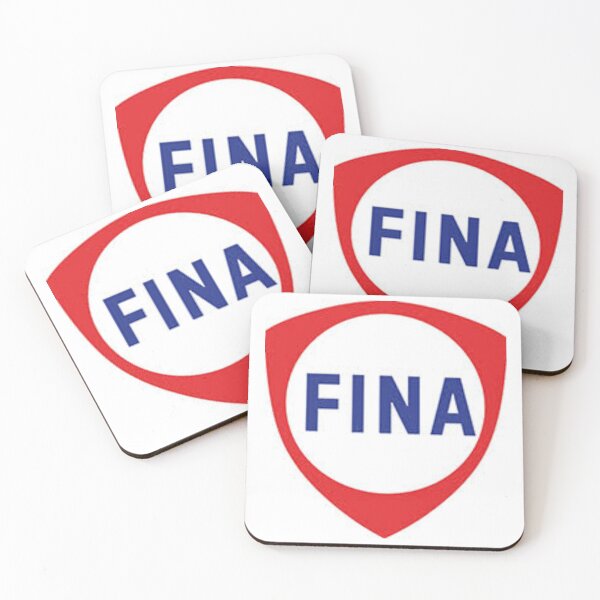 Item preview, Fina Gas Station designed and sold by uniquenostalgia.