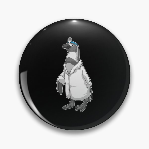 Item preview, Penguin as Doctor with Doctor's coat designed and sold by Snabdesign84.