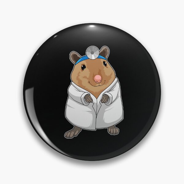 Item preview, Rat as Doctor with Doctor's coat designed and sold by Snabdesign84.