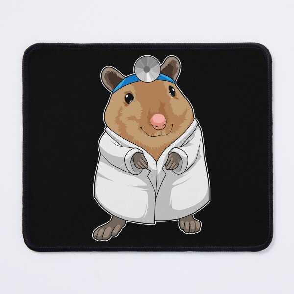 Item preview, Rat as Doctor with Doctor's coat designed and sold by Snabdesign84.