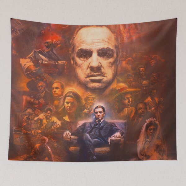 Item preview, The Godfather 50th Anniversary Vito and Michael Corleone designed and sold by Michael Andrew LAW Cheuk Yui.