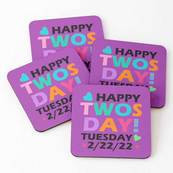 Item preview, Happy Twosday, martes 22 de febrero de 2022, diseño divertido de Twosday designed and sold by DesignHouse07.