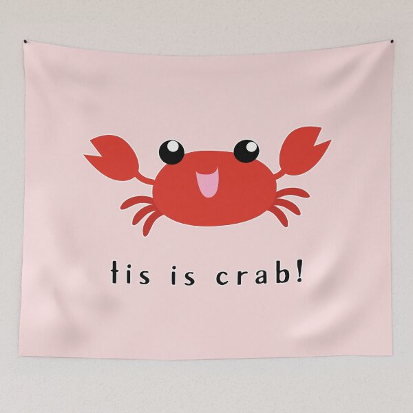 Item preview, it's crab! designed and sold by thatsit-itslit.