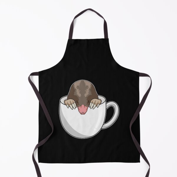 Item preview, Mole with Cup of Coffee designed and sold by Snabdesign84.