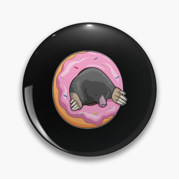 Item preview, Mole with Donut designed and sold by Snabdesign84.