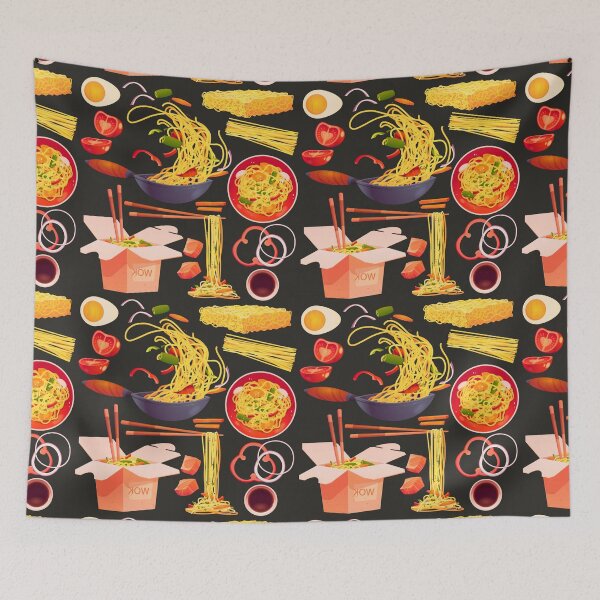 Item preview, Takeaway Chinese Food - Stir Fried Noodles designed and sold by Alicia Chee.