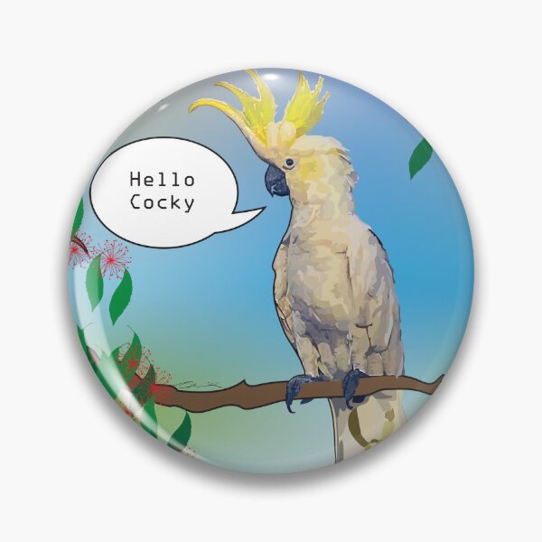Item preview, Hello Cocky designed and sold by Steve Anderssen.