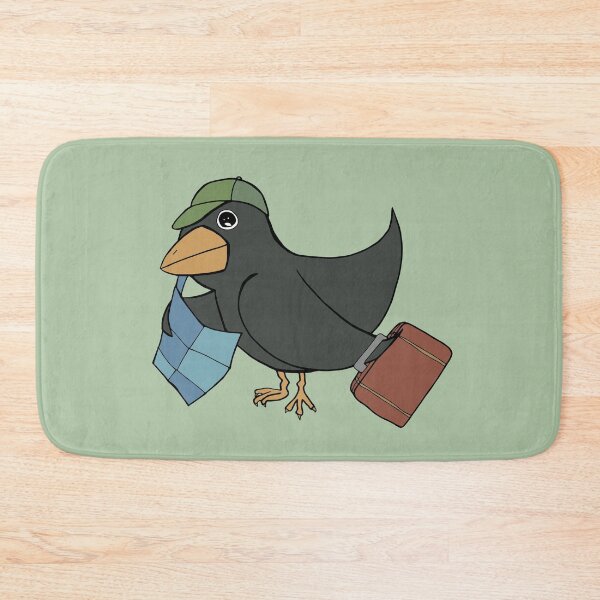 Item preview, Crow Traveler Explores the World designed and sold by Otter-Grotto.