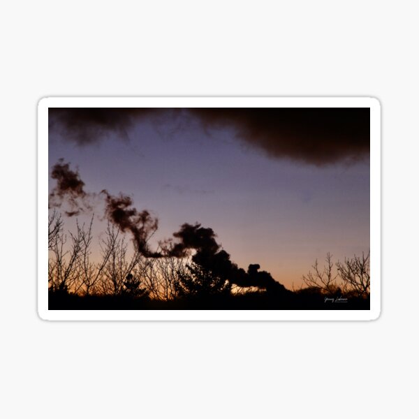 Sky from my winter kingdom Sticker