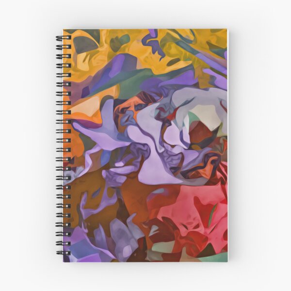 Item preview, Crinkled - Organic Colorful Abstract  designed and sold by TheSplitWindow.
