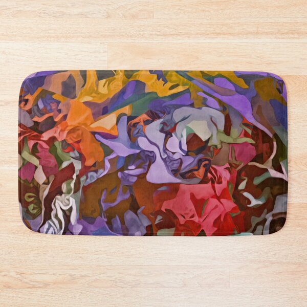 Item preview, Crinkled - Organic Colorful Abstract  designed and sold by TheSplitWindow.