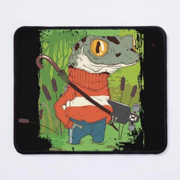 Item preview, Frog Sticker, I don't give a Frog, funny Toad, Cartoon Froggy designed and sold by Cheeky Companions.