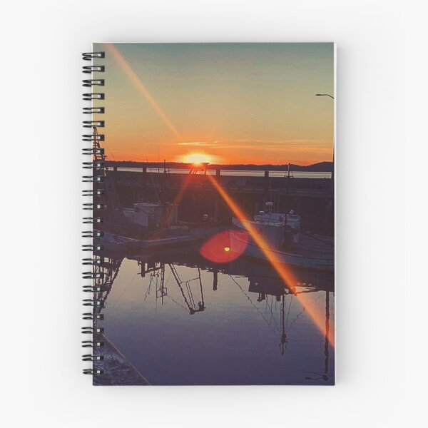 Item preview, North road wharf sunset designed and sold by Jack Mitchell.