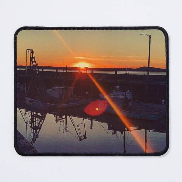 Item preview, North road wharf sunset designed and sold by Jack Mitchell.