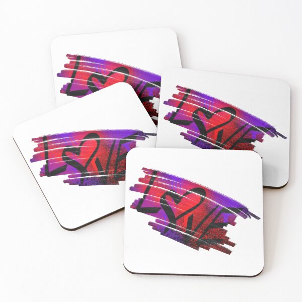 Item preview, Love Revealed Urban Graffiti Drippy Spray Paint  designed and sold by that5280lady.