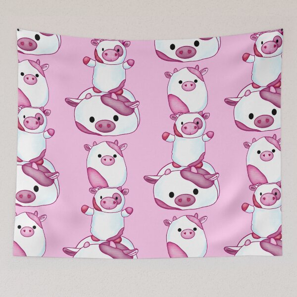 Item preview, Valentine Strawberry Milk Cow designed and sold by SandraDeandaART.