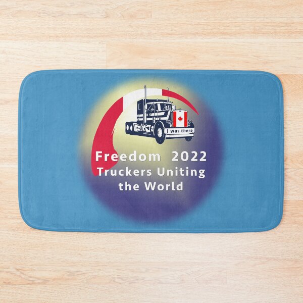 Item preview, Freedom 2022 Truckers Uniting the World designed and sold by crimsonbamboo.