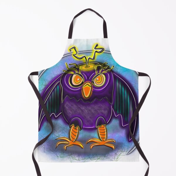 Item preview, Electric Anxiety Owl designed and sold by BubblegumGothic.