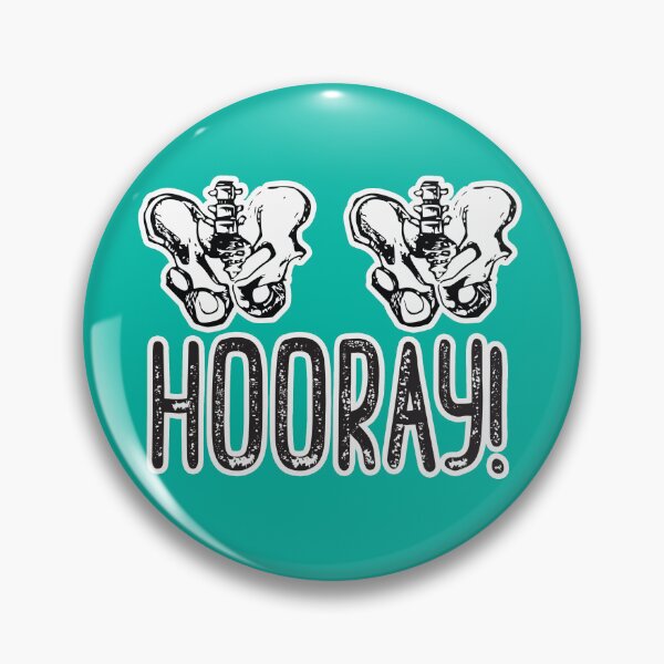 Item preview, Hip Hip Hooray! Funny Medical Pun designed and sold by hitechmom.