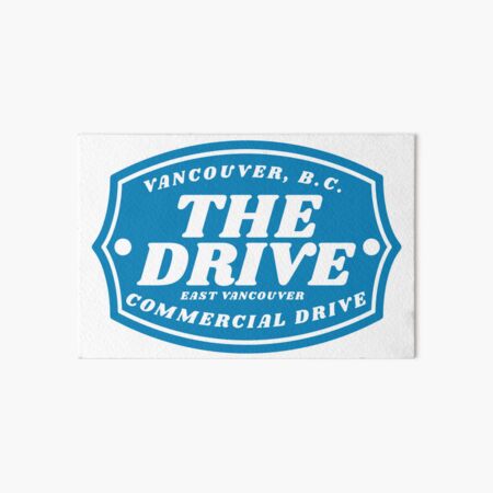 Commercial Drive Art Board Print
